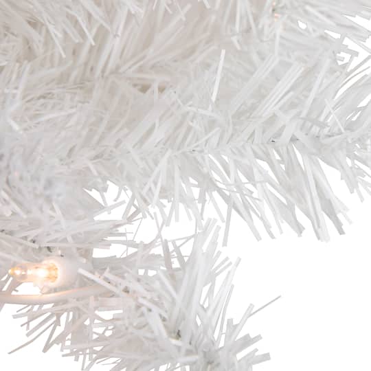 Northlight 2ft. Pre-Lit Slim Tinsel Artificial Christmas Tree